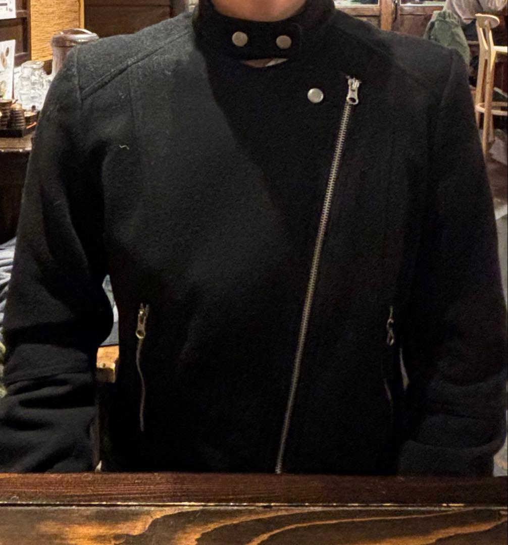 00s archive riders jacket y2k opium ウール