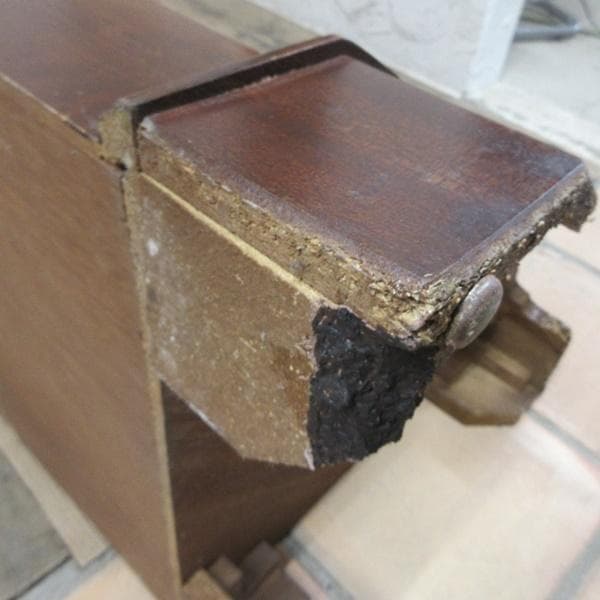 イギリス アンティーク 家具 コーナーキャビネット 飾り棚 英国 6022e