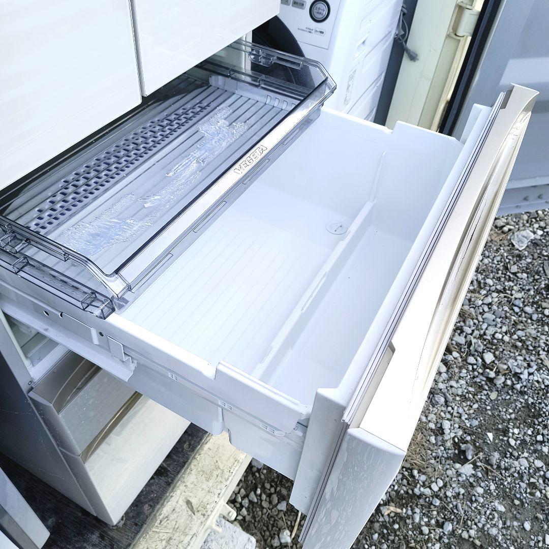 運搬取付無料！ラピスアイボリー　純正TOSHIBA6ドア冷蔵庫！完動品・超美品！