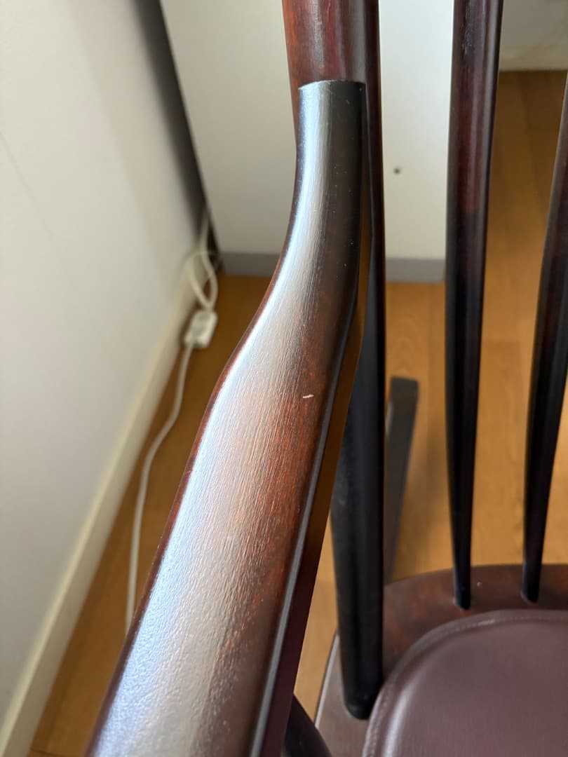 松本民芸家具　ロッキングチェア　クッション付き