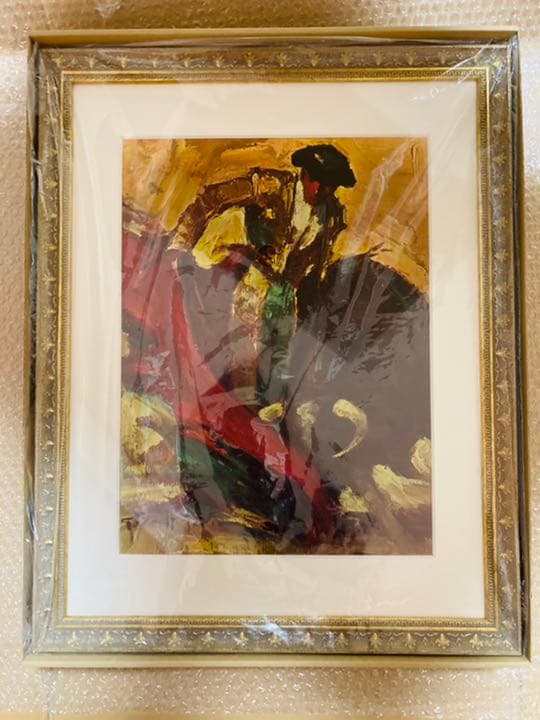 【レオニード・アフレモフ風】油絵 闘牛士 男性