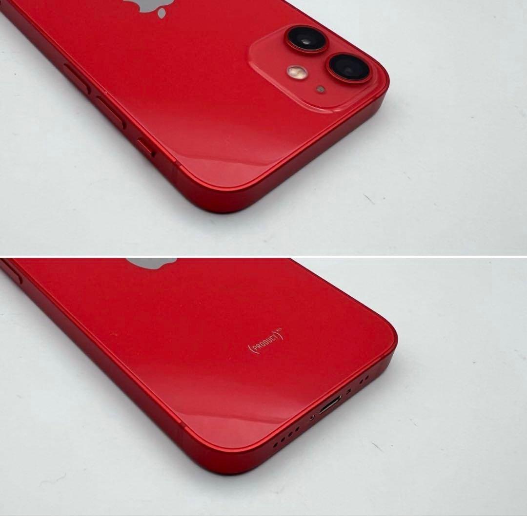 iPhone 12mini 64GB レッド バッテリー100%