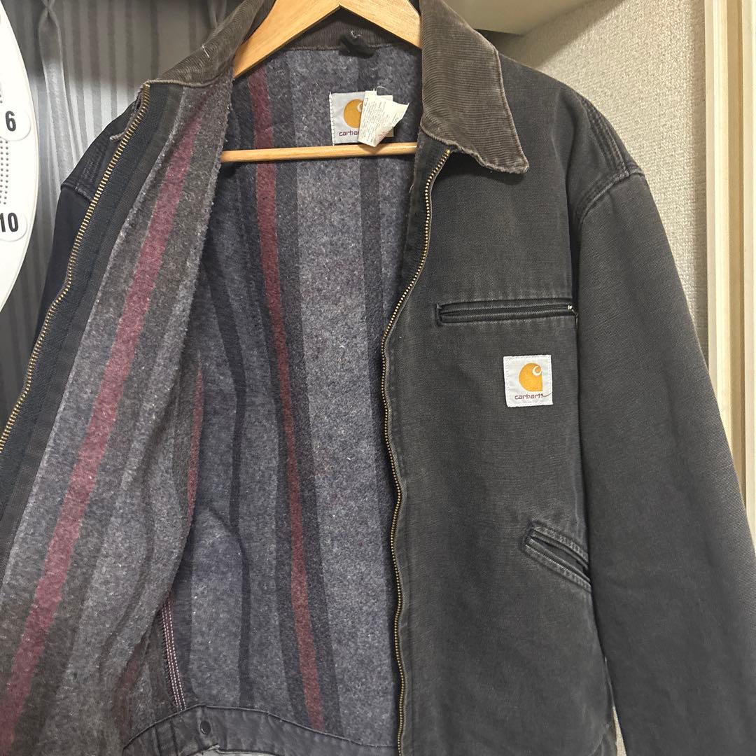 ヤ*マ様 Carhartt ダークグレー デトロイト ジャケット