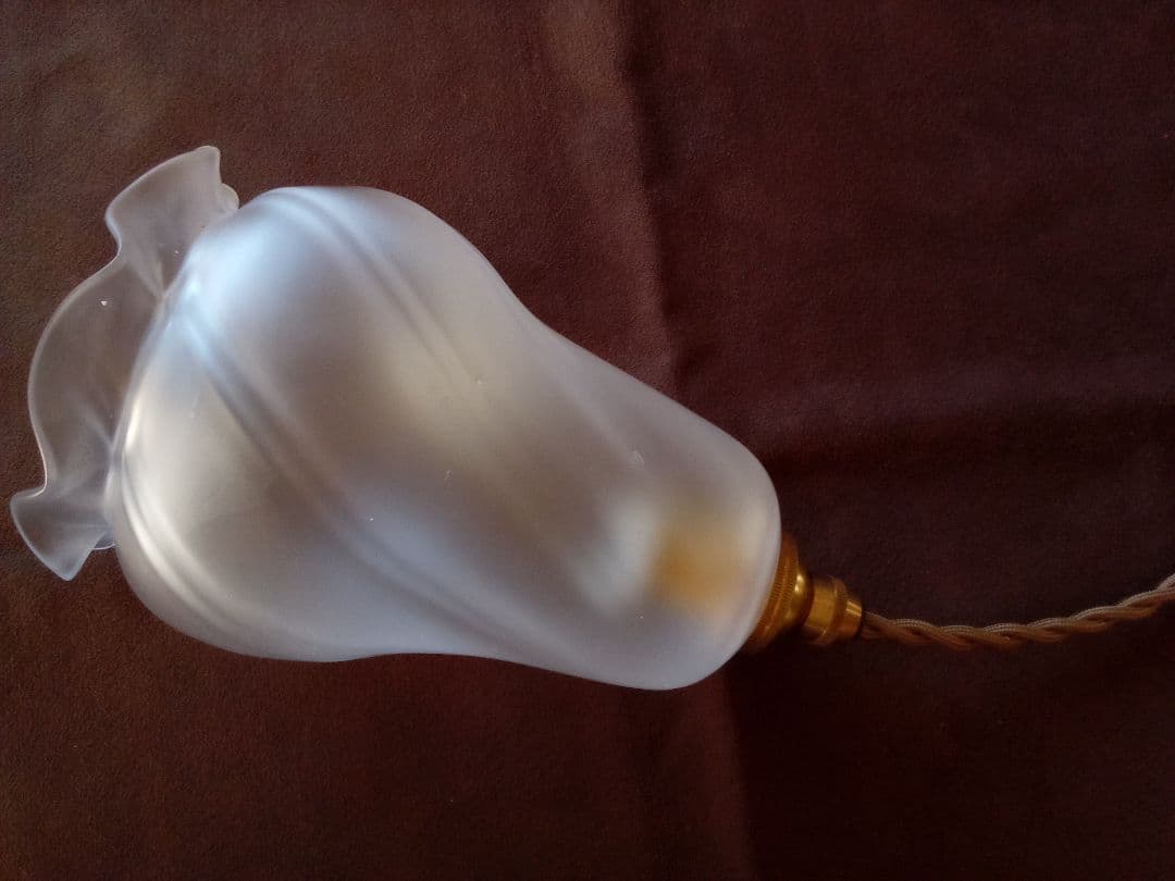 フランスのガラスシェード アンティーク