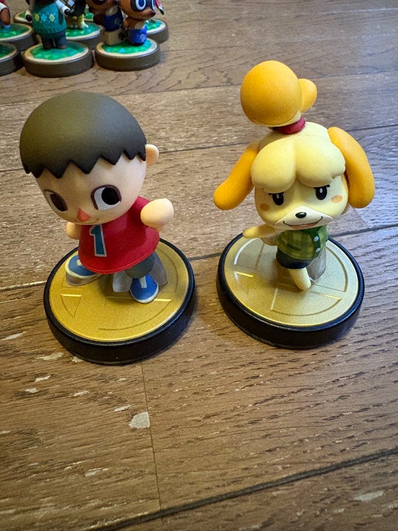 どうぶつの森 フィギュア型amiibo 16体＋スマブラ版2体　コンプセット