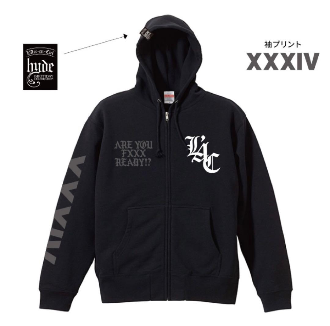 L'Arc-en-Ciel LACロゴパーカ