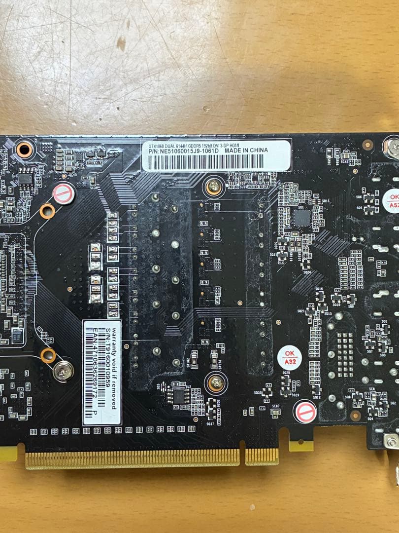 グラフィックボード・グラボ・ビデオカード GeForce GTX1060 6GB