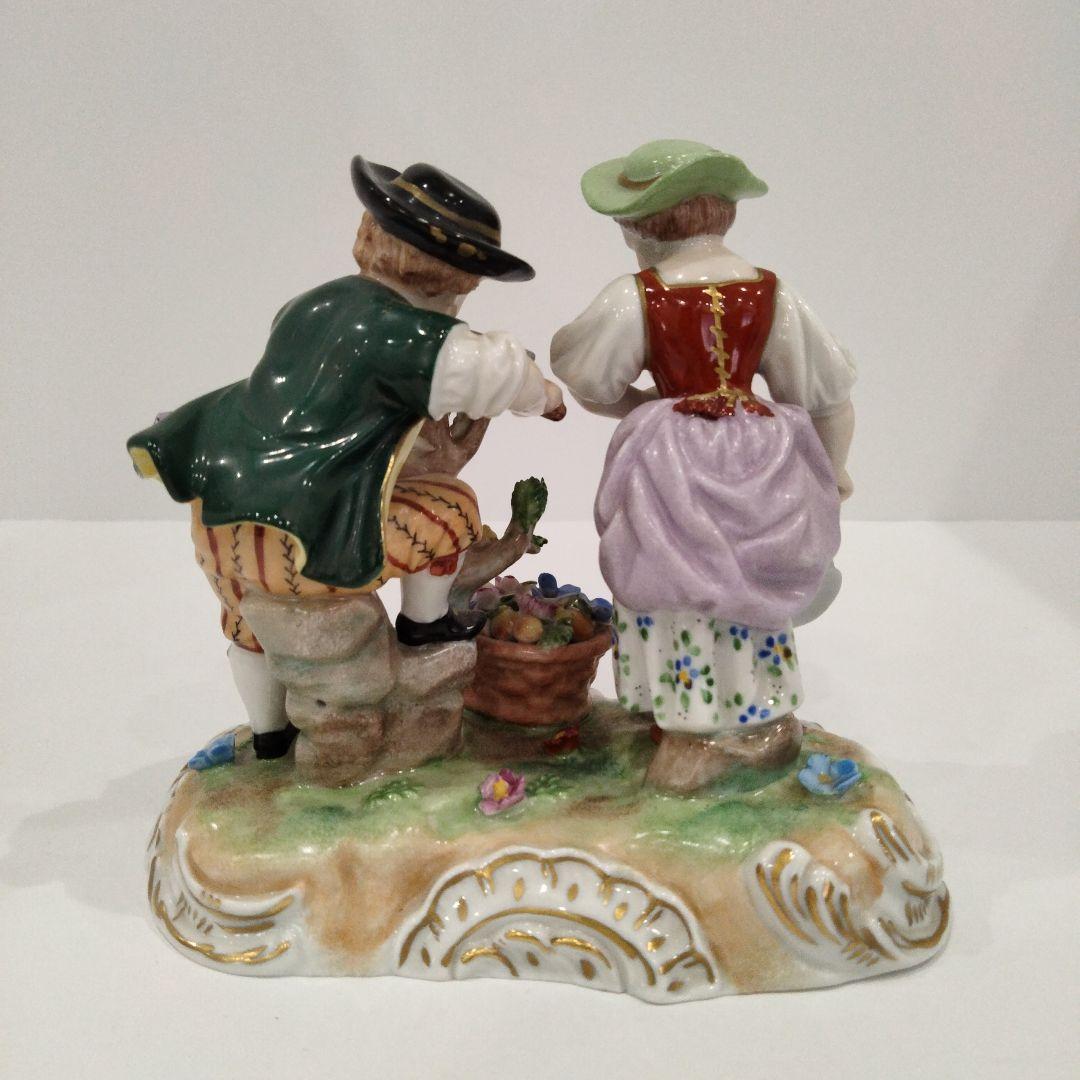 v298-1 ドレスデン カール・ティーメ工房 フィギュリン 高さ12.5㎝