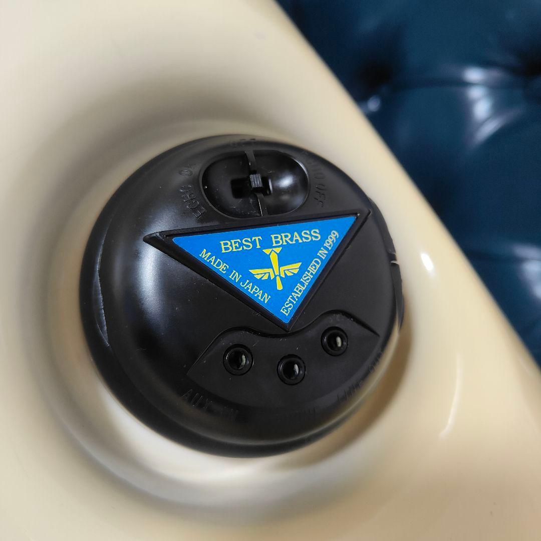 BESTBRASS e-Sax ホワイト アルトサックス用 消音器 ベストブラス