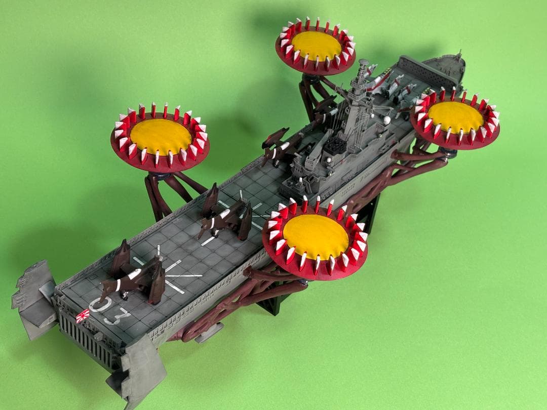 エヴァンゲリオン〝クレーディト空中母艦〟（1/350）