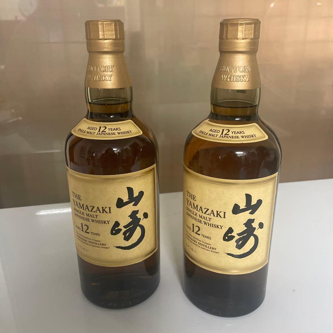 サントリー山崎12年 未開封 箱付き700ml*2
