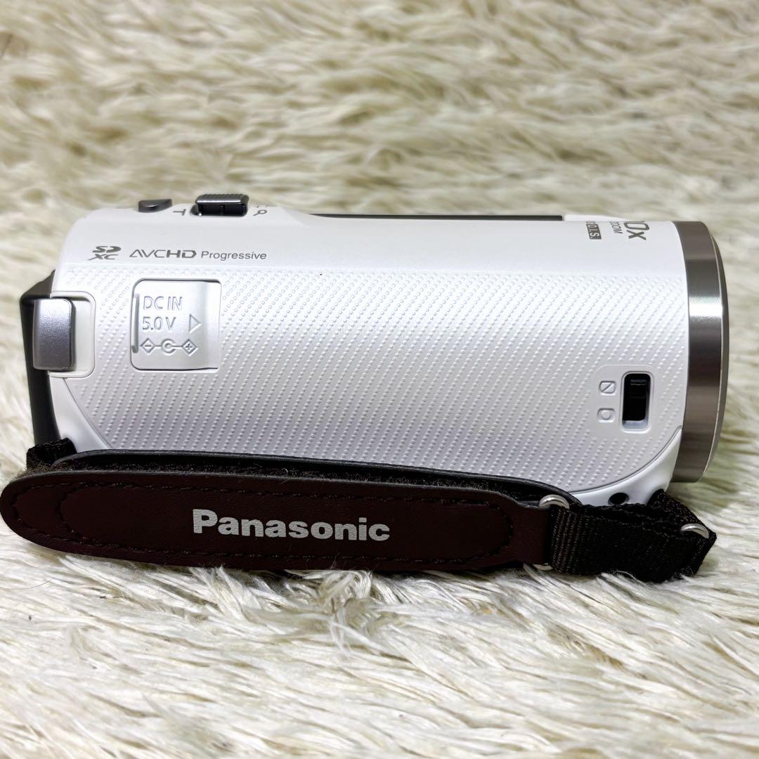 【未使用級】パナソニック ハンディカム HC-V360MS-W ビデオカメラ