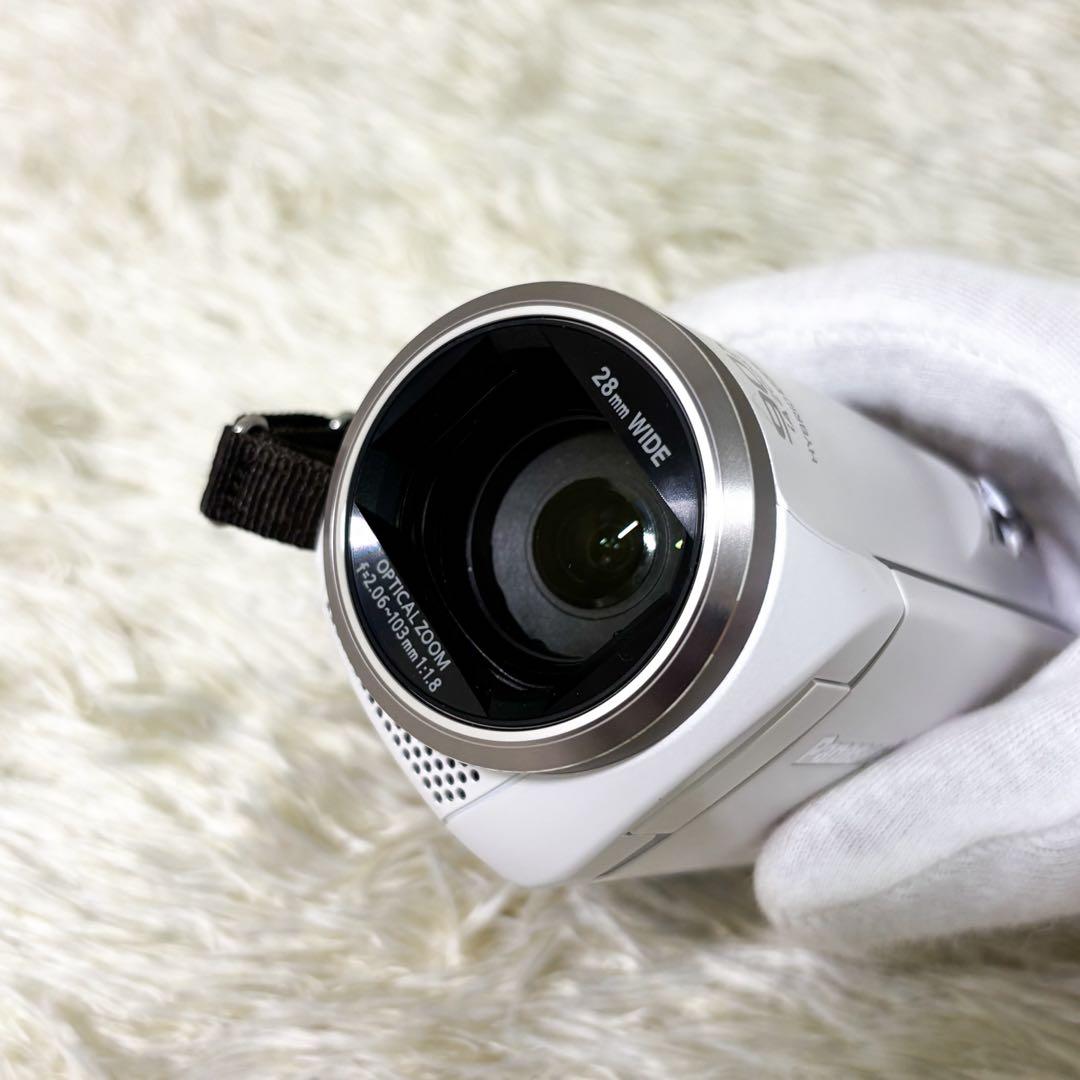 【未使用級】パナソニック ハンディカム HC-V360MS-W ビデオカメラ