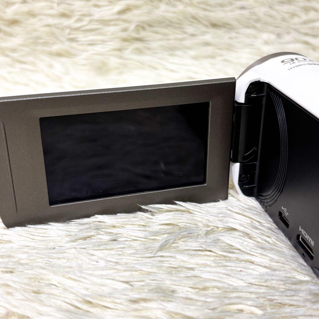 【未使用級】パナソニック ハンディカム HC-V360MS-W ビデオカメラ