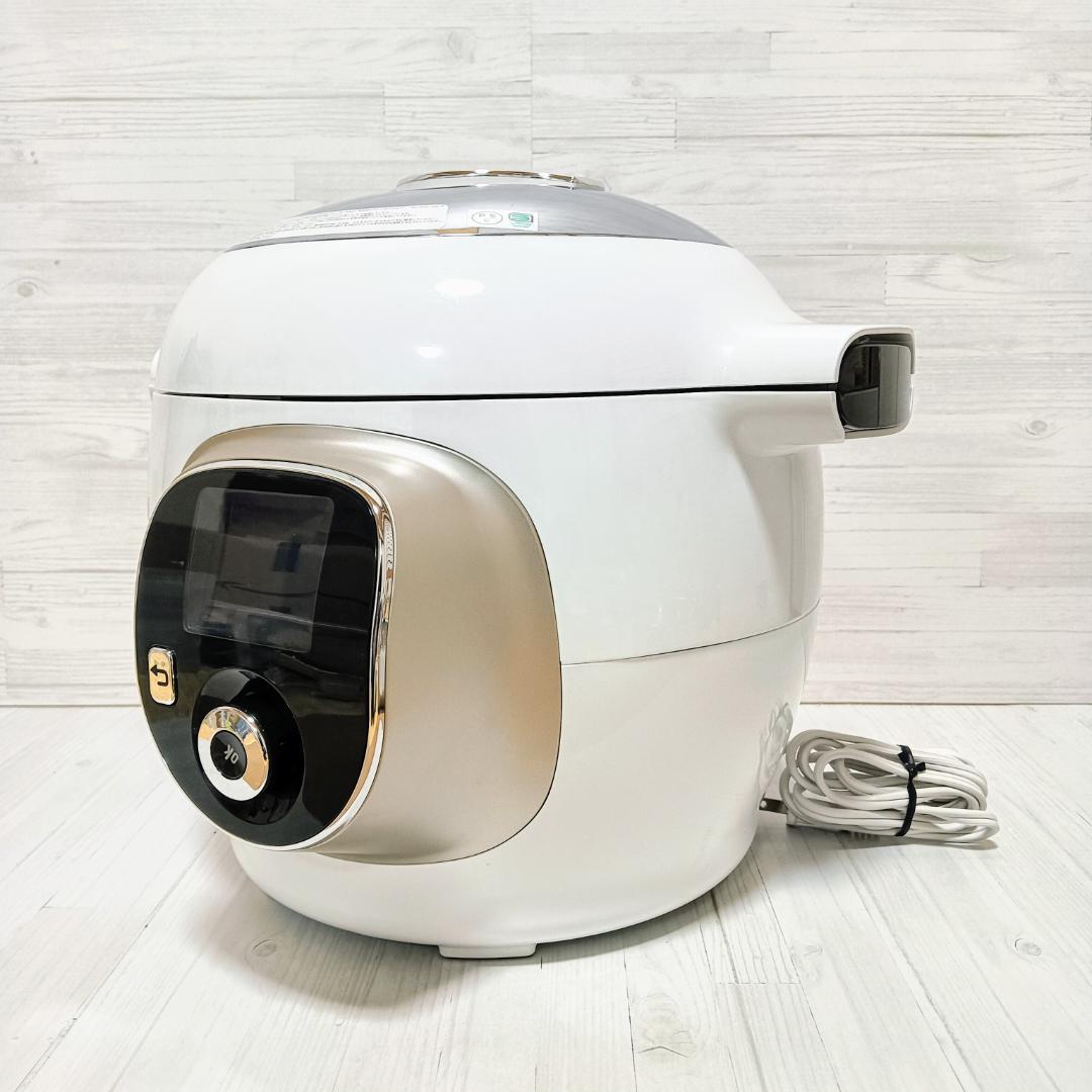 【美品】ティファール 電気圧力鍋 無水調理 大容量 6L CY8521JP