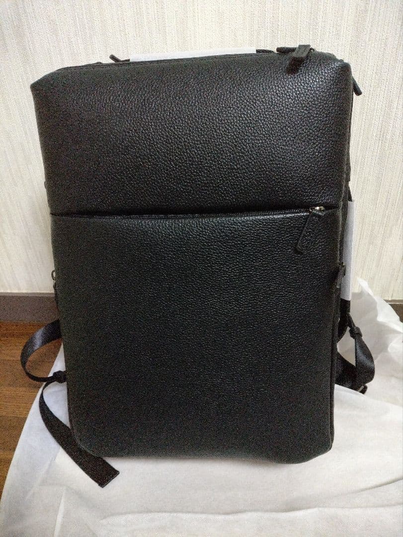 新品 LS LASIEM ビジネスリュック メンズ 本革 撥水 大容量