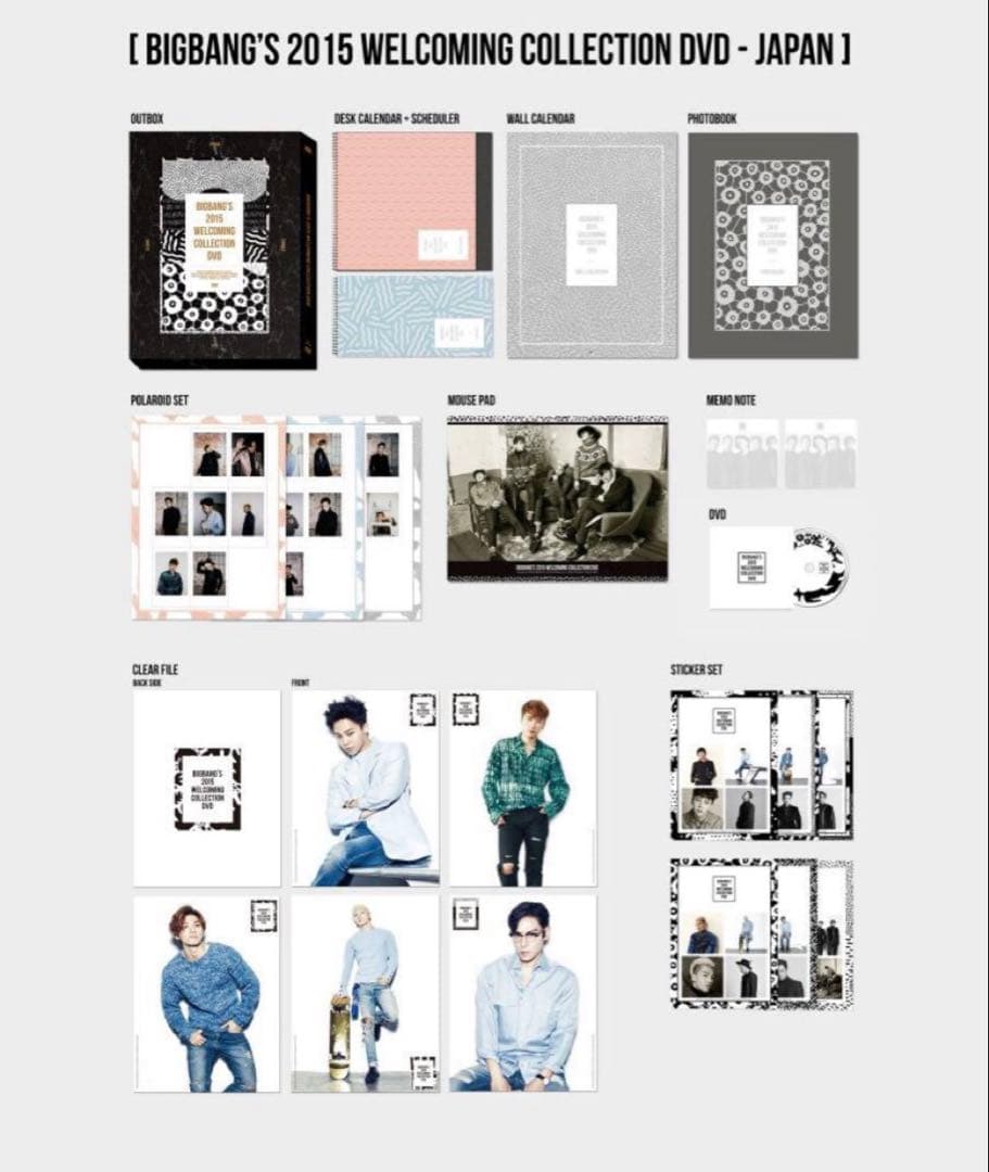 ミュージック BIGBANG'S 2015 WELCOMING COLLECTION DVD