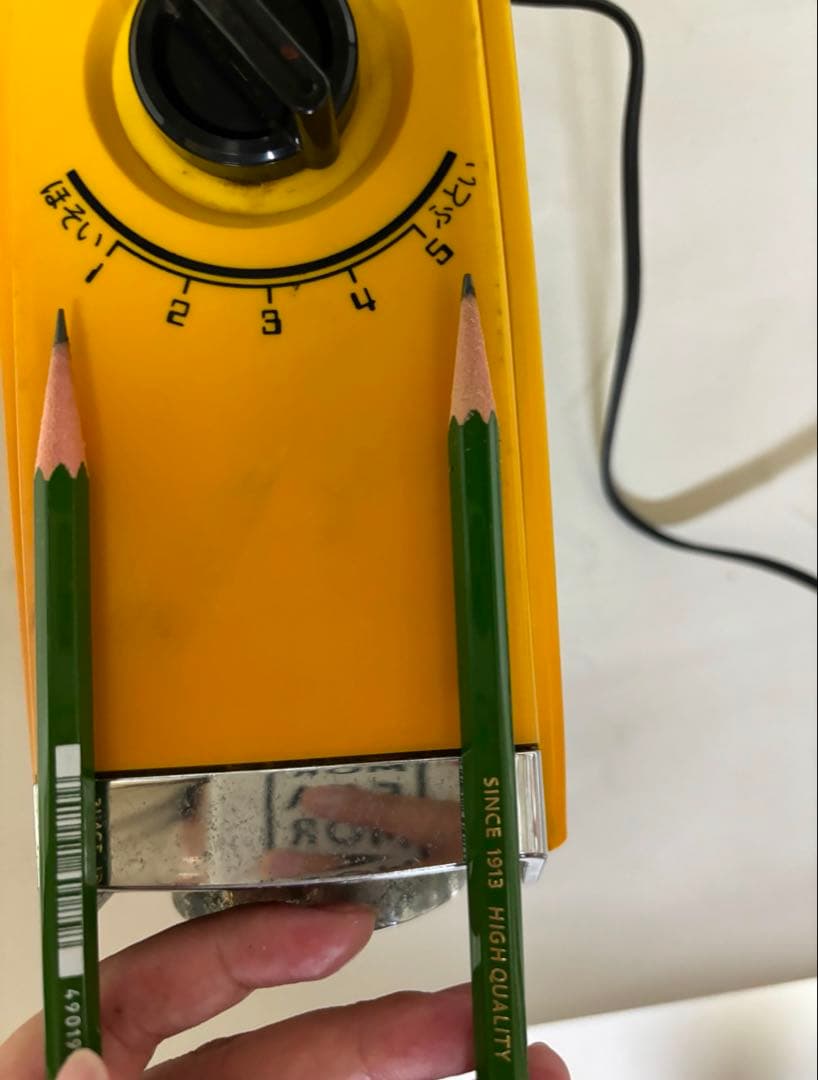 ナショナル　電気えんぴつケズリ　昭和家電　昭和レトロ　松下電器産業株式会社