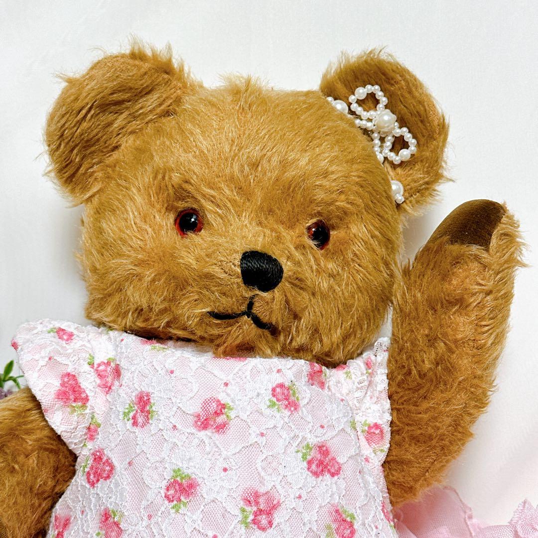 ❤️ペディグリー❤️ 大きめアンティークテディベア　ビンテージ　イギリス