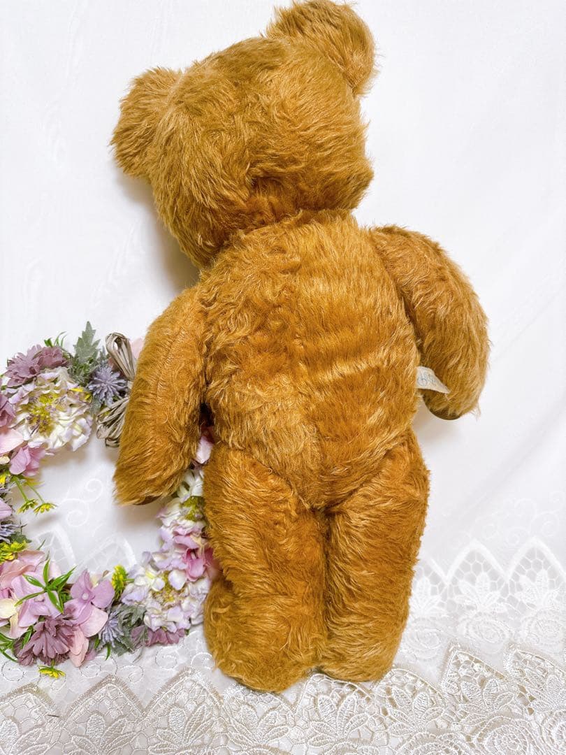 ❤️ペディグリー❤️ 大きめアンティークテディベア　ビンテージ　イギリス