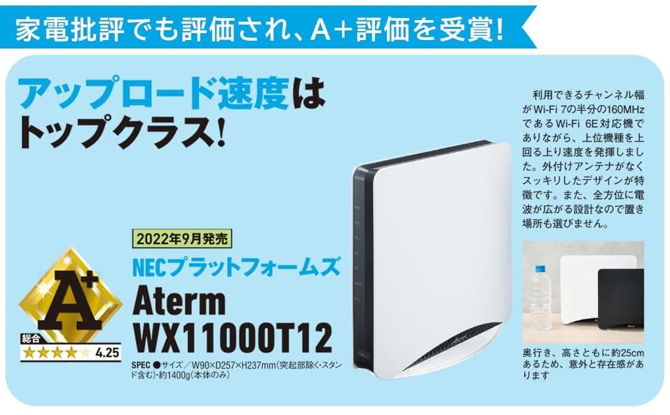 AX11000T12 NEC Aterm 無線LAN Wi-Fiルーター