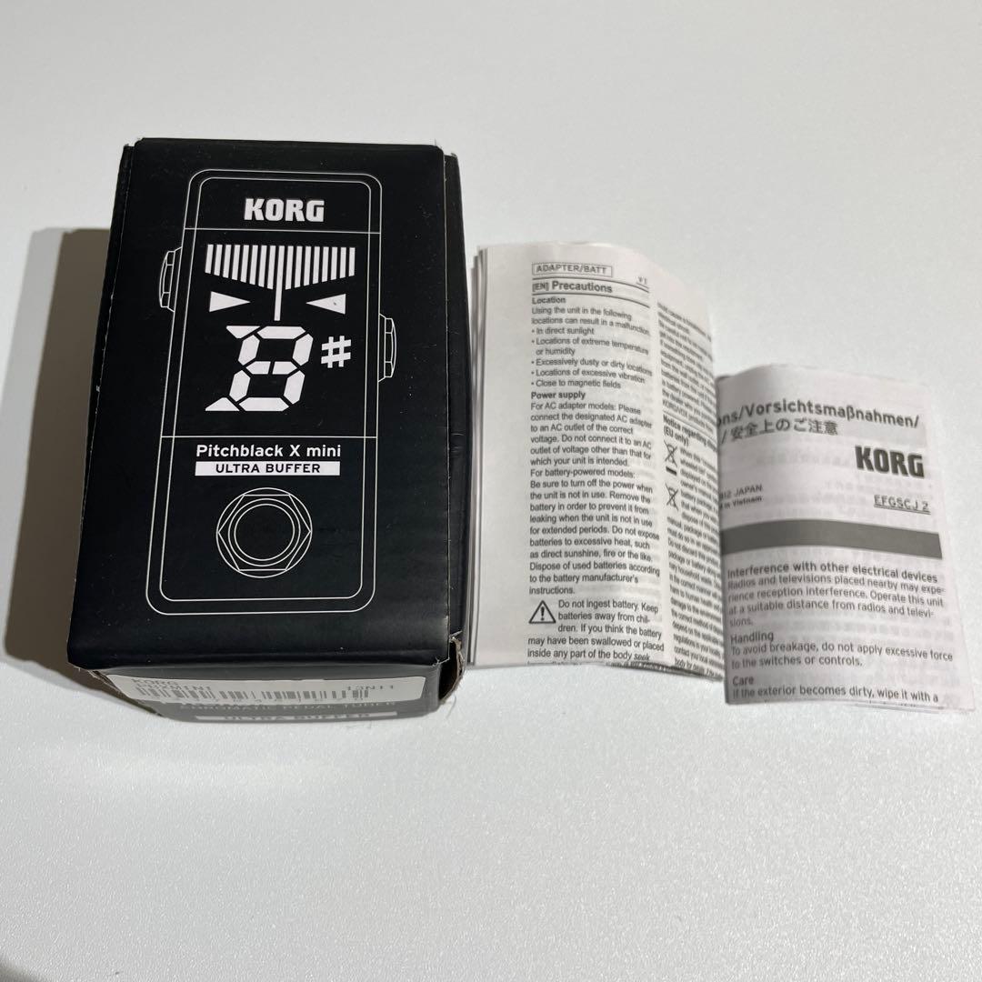 ギター KORG Pitchblack X mini