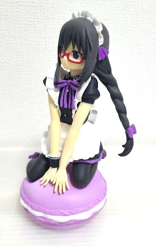魔法少女まどか☆マギカ 暁美　ほむら ブルーベリーマカロン フィギュア　まどマギ
