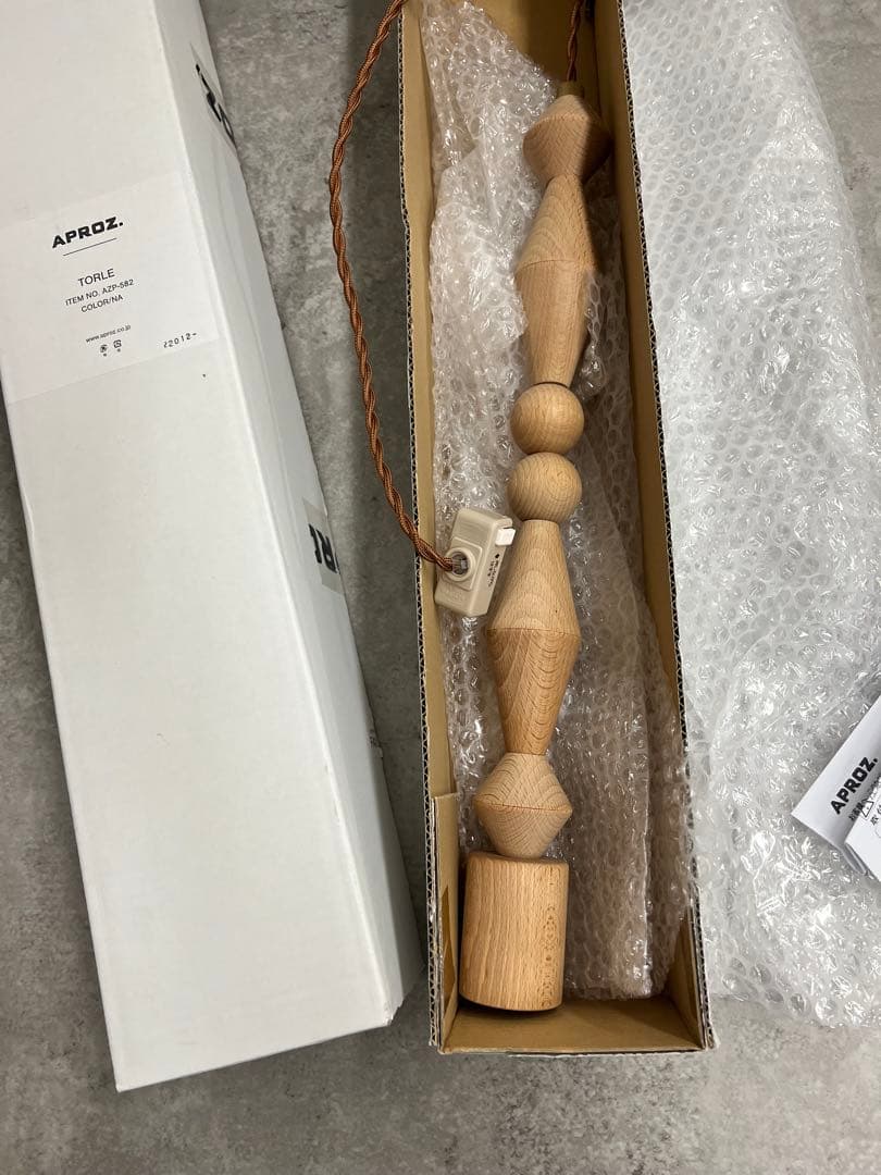アプロスAPROZ TORLE-Sウッドペンダントライトトーレ未使用に近い
