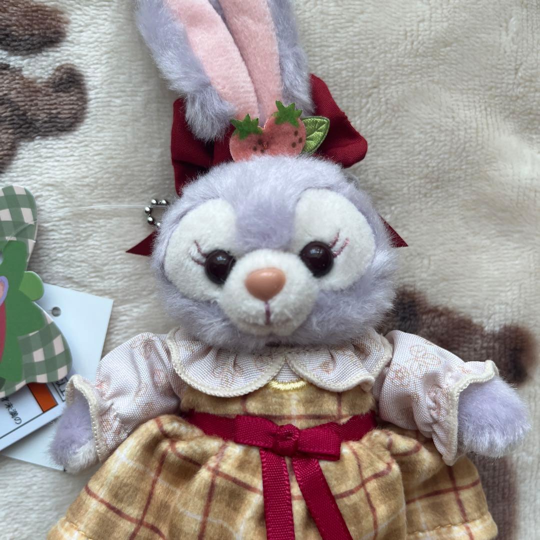 新品タグ付き！ステラルー　ハートフェルトストロベリーギフト　ぬいぐるみバッジ