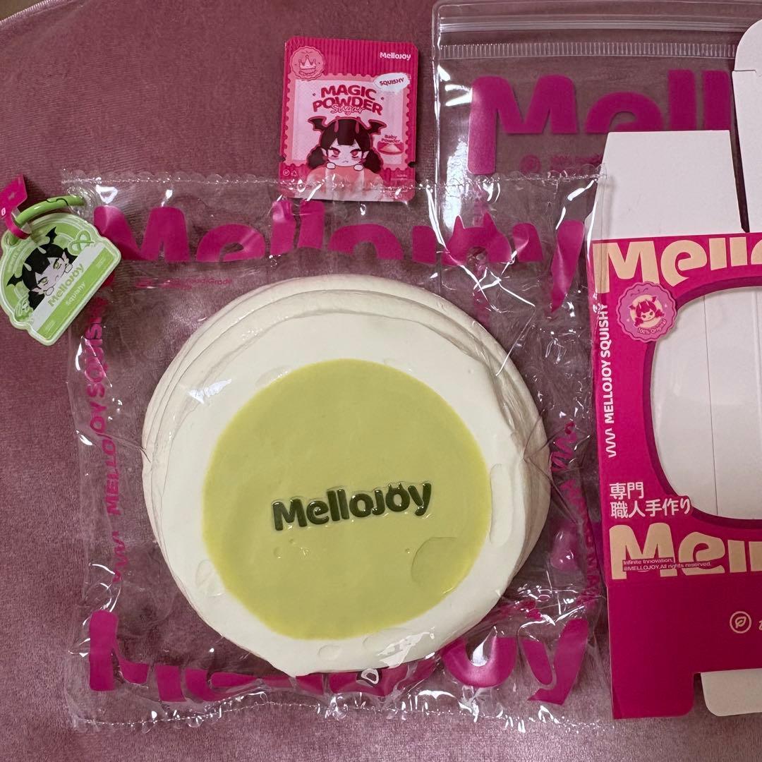 メロジョイ mellojoy スクイーズ 抹茶スフレ　希少
