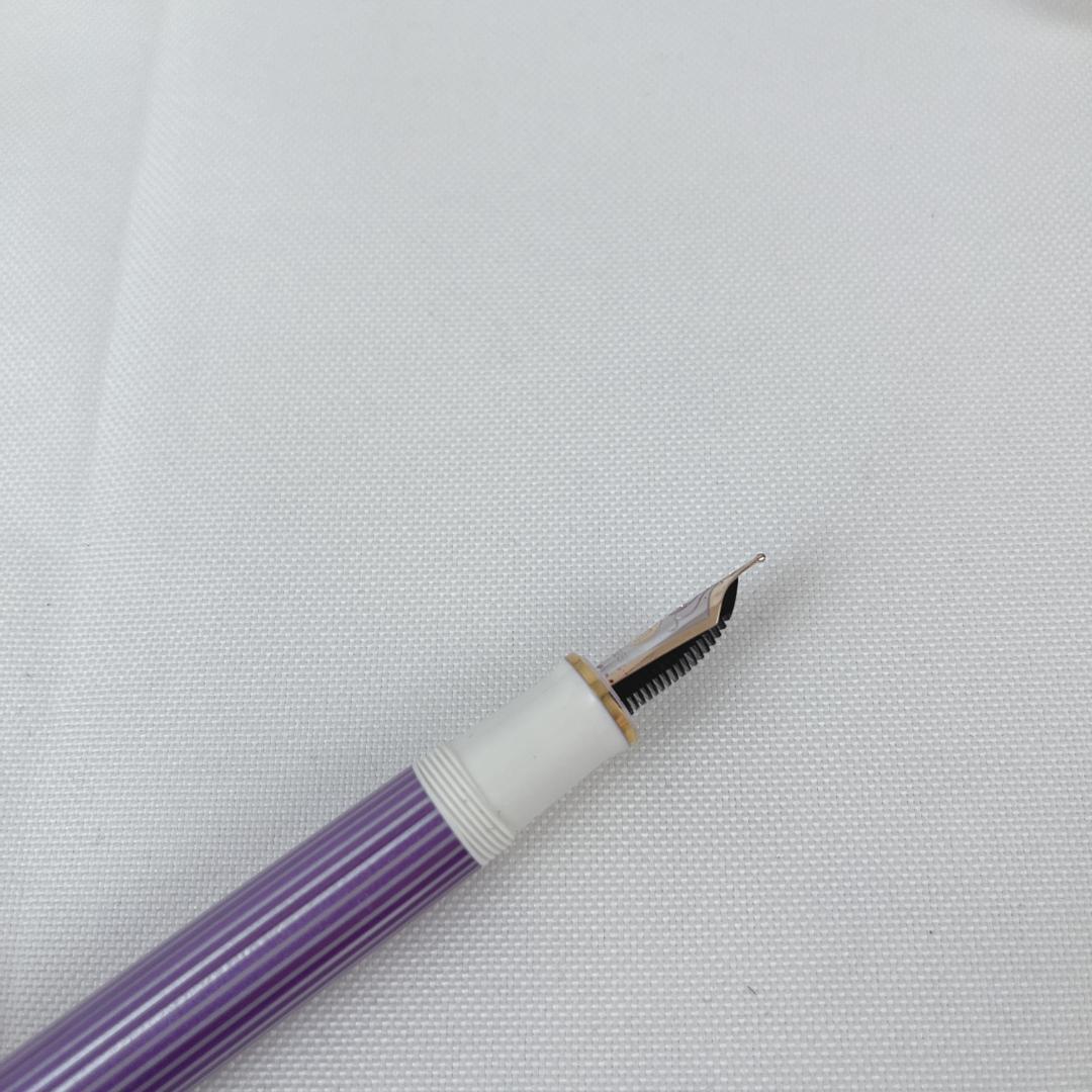 美品☘️ ペリカン スーベレーンM600バイオレット/ホワイト 万年筆