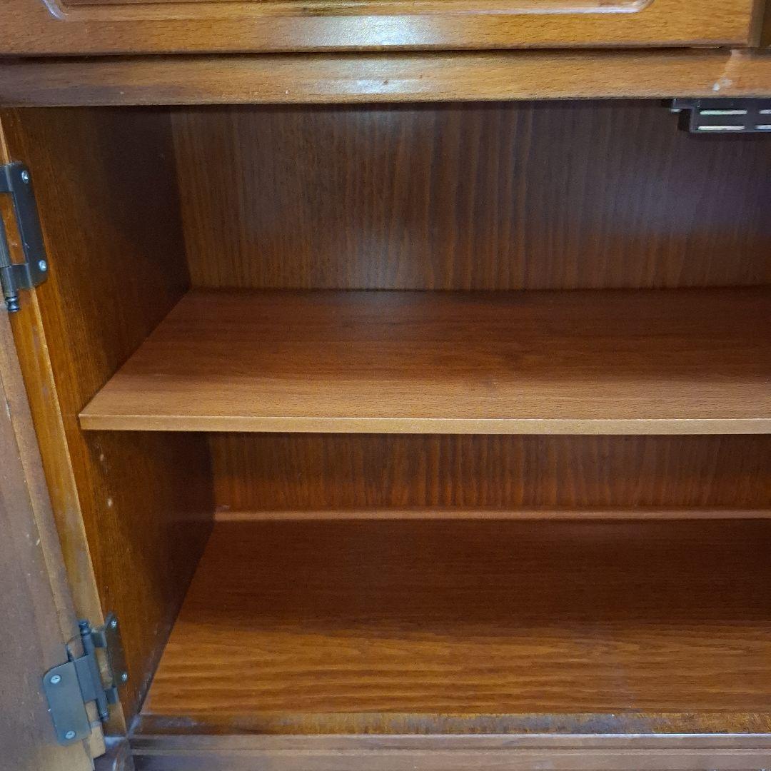 【美品】karimoku カリモク コロニアル 電話台 FAX台 サイドチェスト