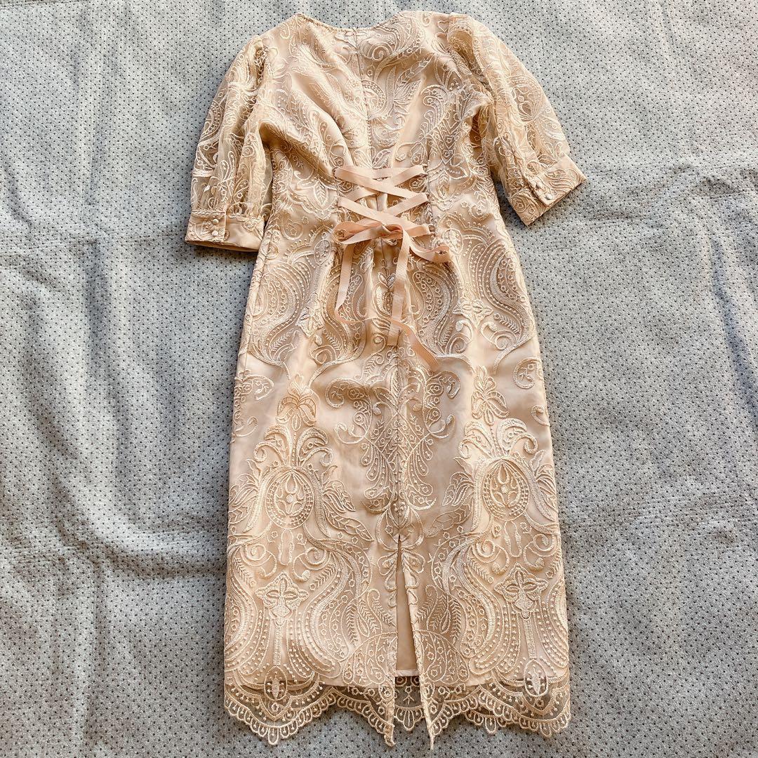 q【美品】ニアナ ハレモード ワンピース 結婚式 ドレス オケージョン