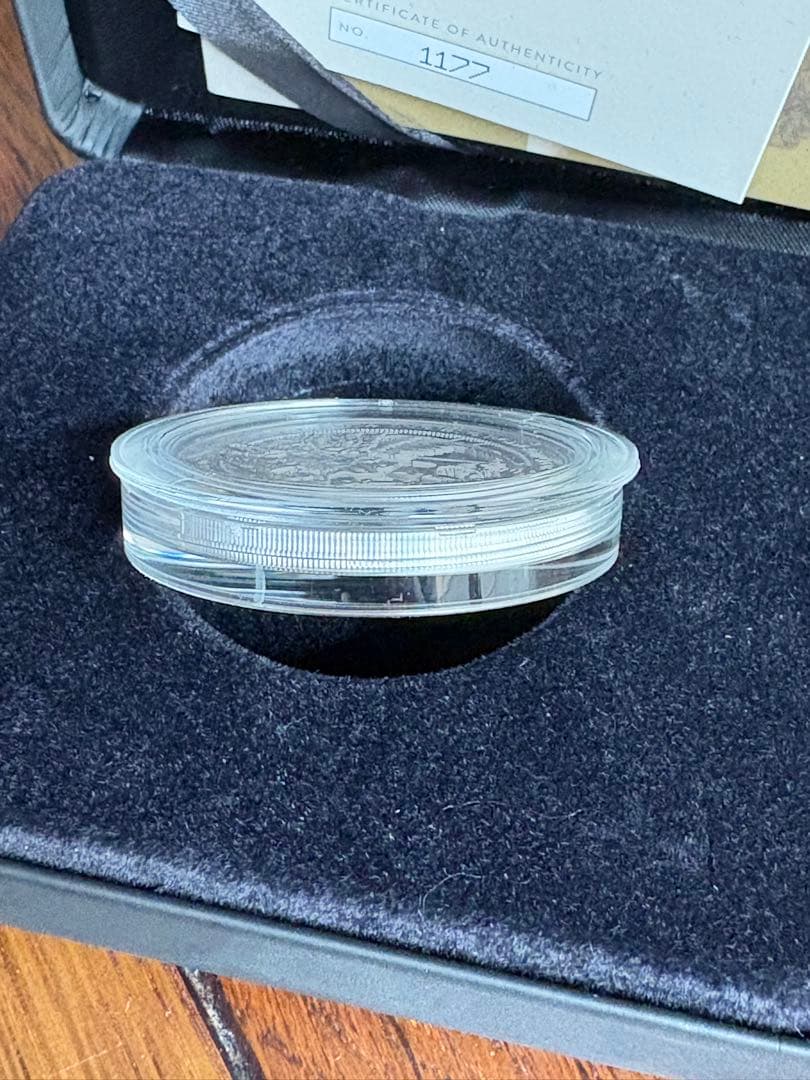 2026イギリス エンジェル（天使とドラゴン） 2ポンド シルバープルーフ