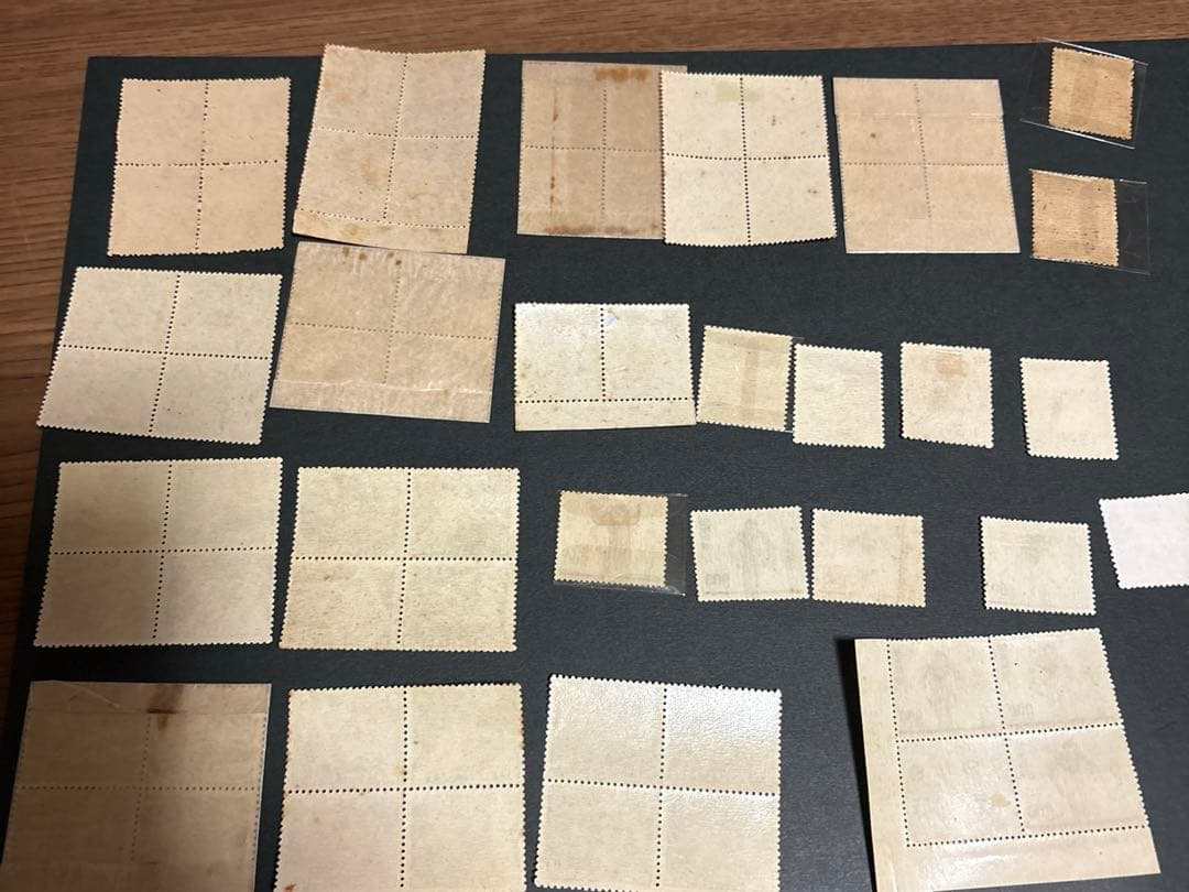 「銭単位切手」第二回国民大会〜第五回国民大会　ブロック、バラ　送料込