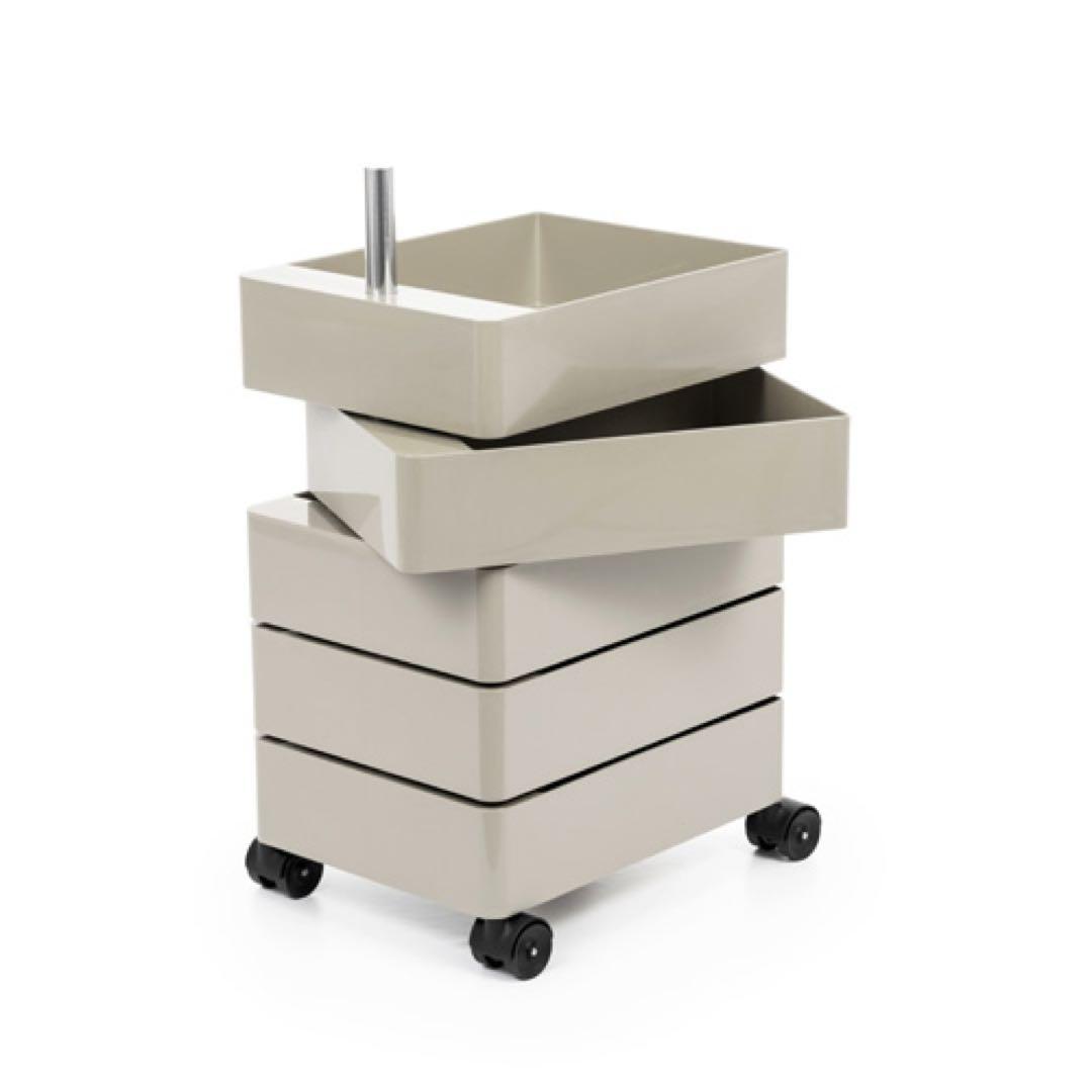 dramage　MAGIS マジス 360° コンテナ 5段 ライトグレー