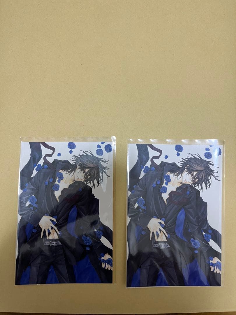 ヴァンパイア騎士原画展 限定 直筆原稿下絵 樋野まつり ポストカード 枢