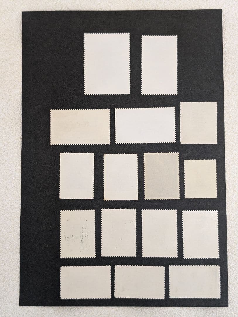 文化大革命期に発行された希少中国切手など 中国切手16枚　未使用品