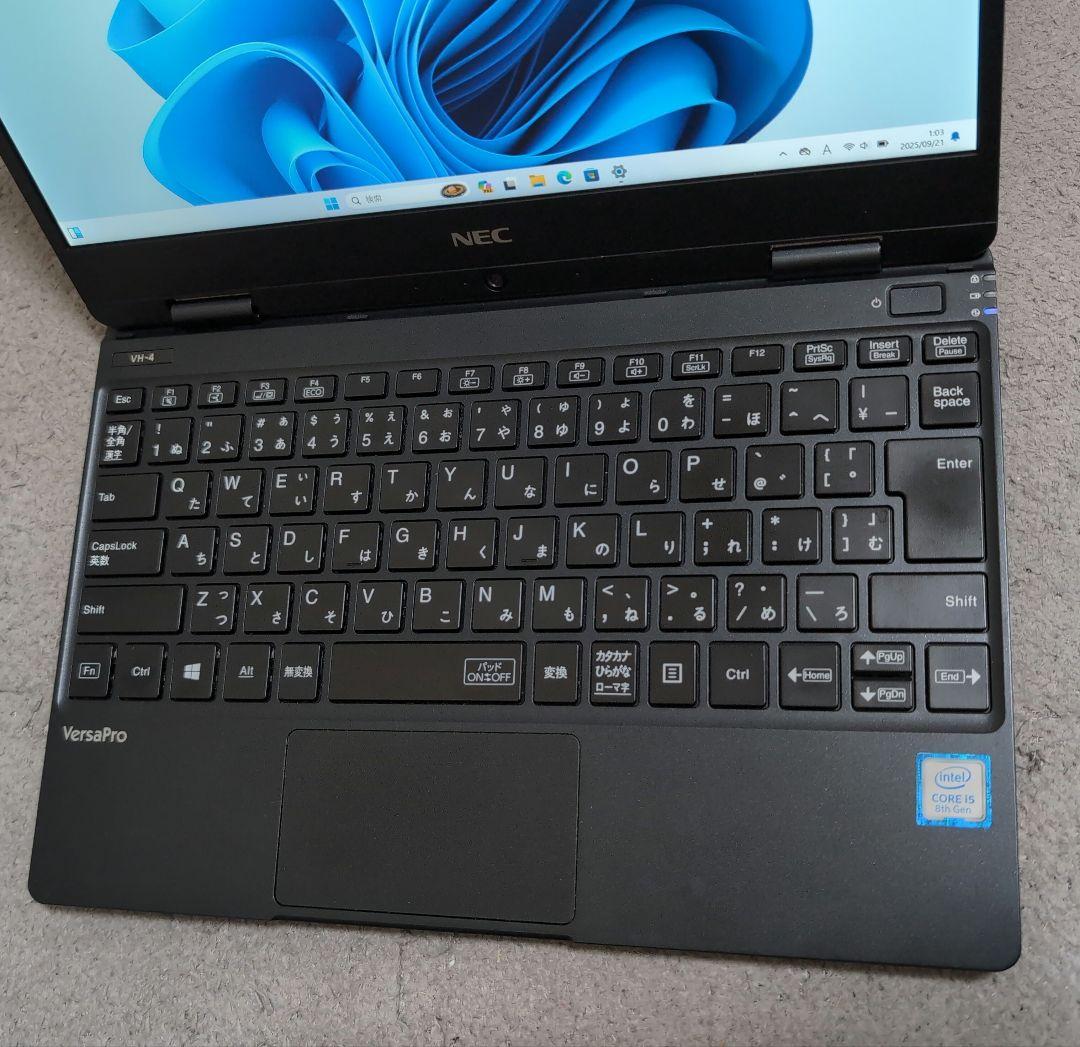 NEC VersaPro12.5型 Core i5第8世代 Windows 11