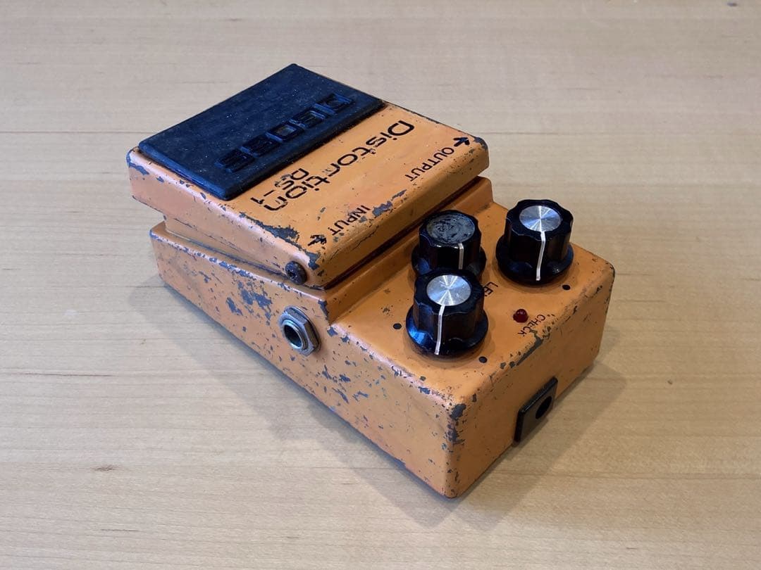 BOSS DS-1 最初期 7200 1978年7月 銀ネジ スケルトンスイッチ