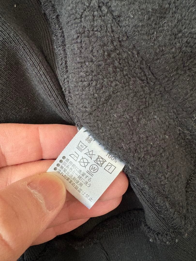 PIZZA OF DEATH ブラック　フルジップパーカー