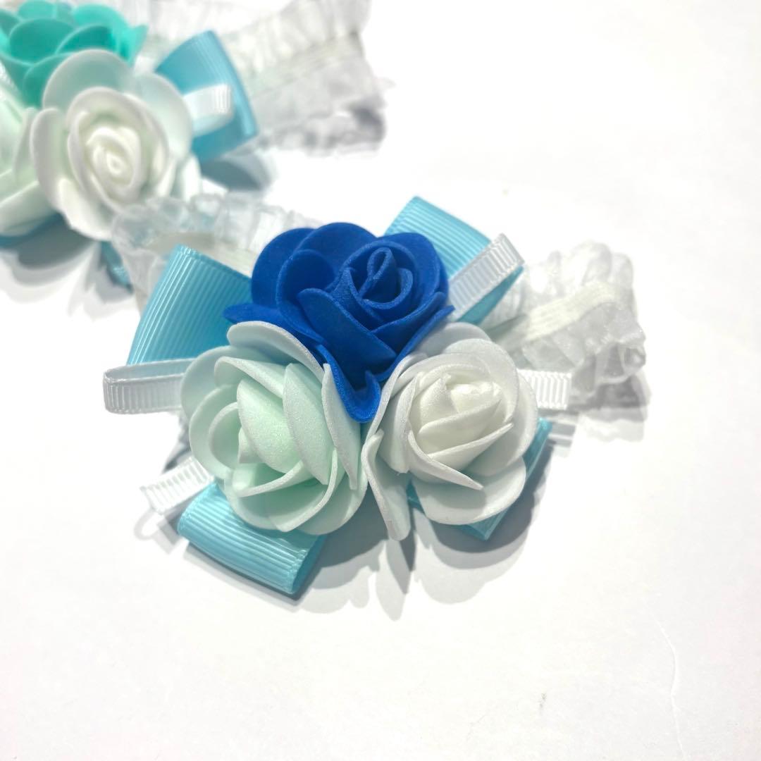 ダダブジ 様★ハロウィン★バラ2色トリミングリボンチョーカーNO1