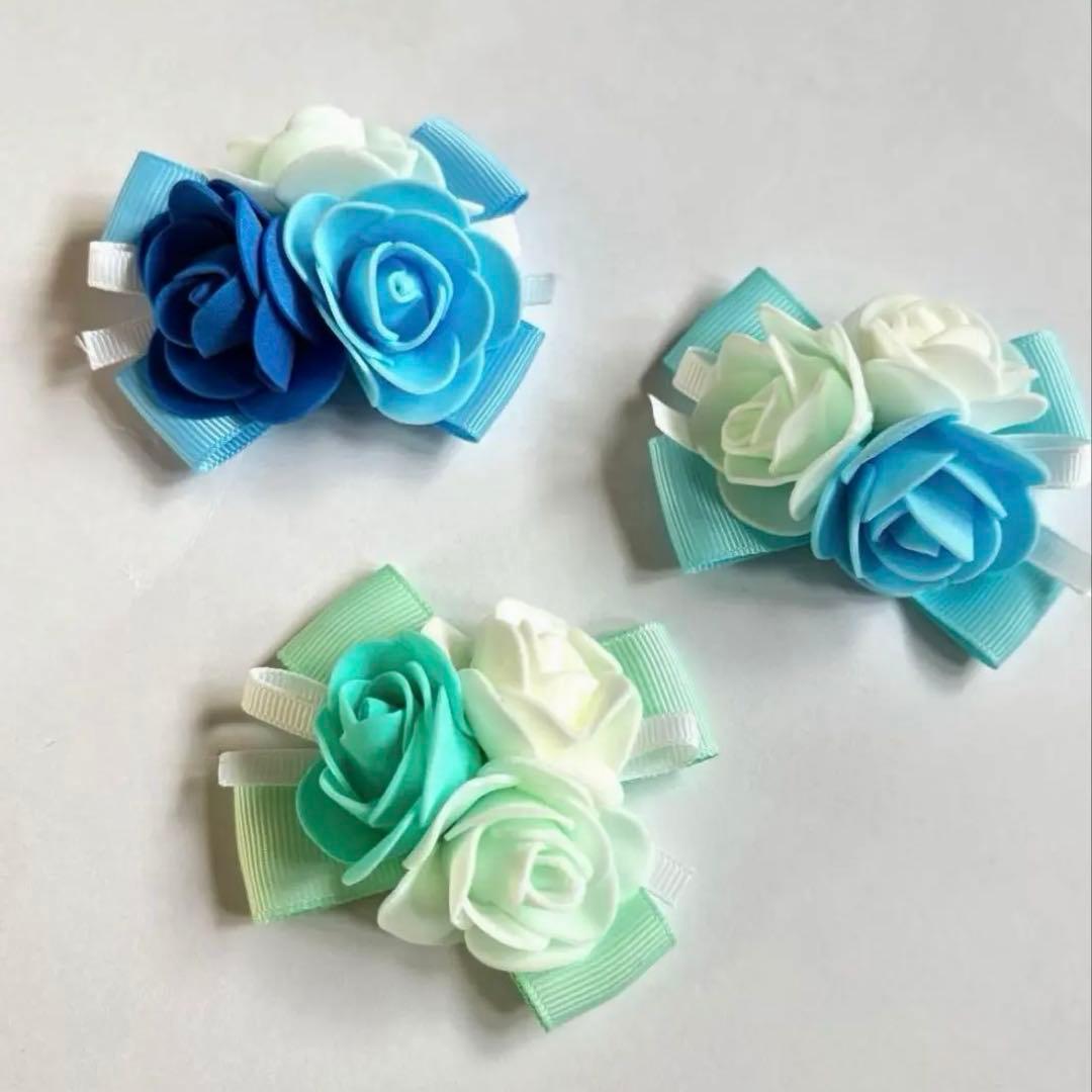 ダダブジ 様★ハロウィン★バラ2色トリミングリボンチョーカーNO1