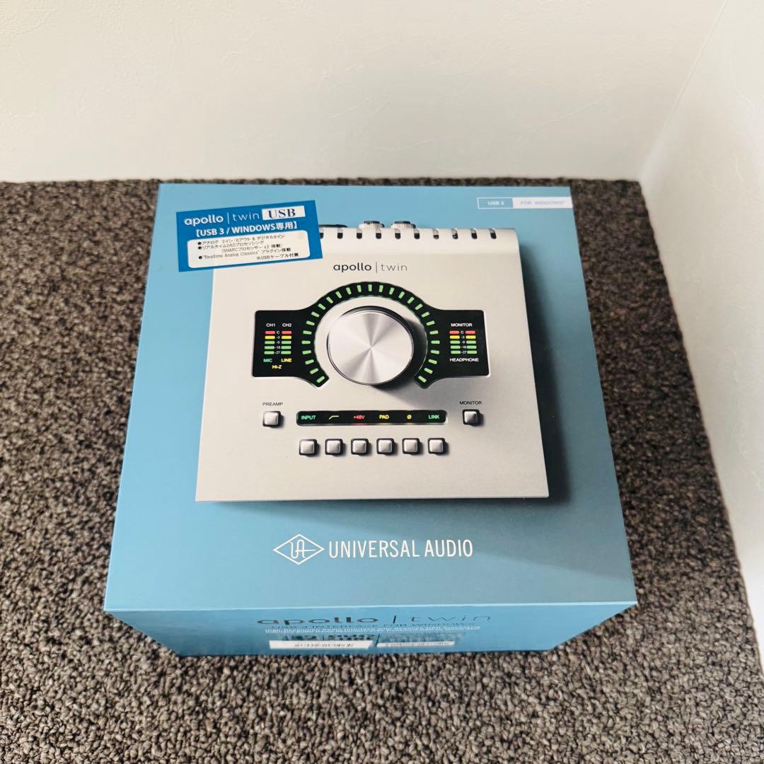 【ほぼ未使用】UA Apollo Twin USB DUO