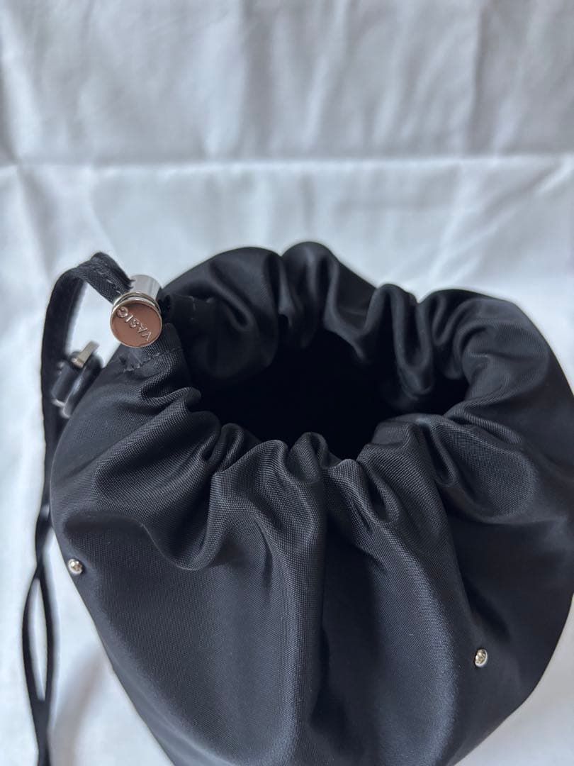 【VASIC】 DAY-TO DRAWSTRING STUDS ブラック