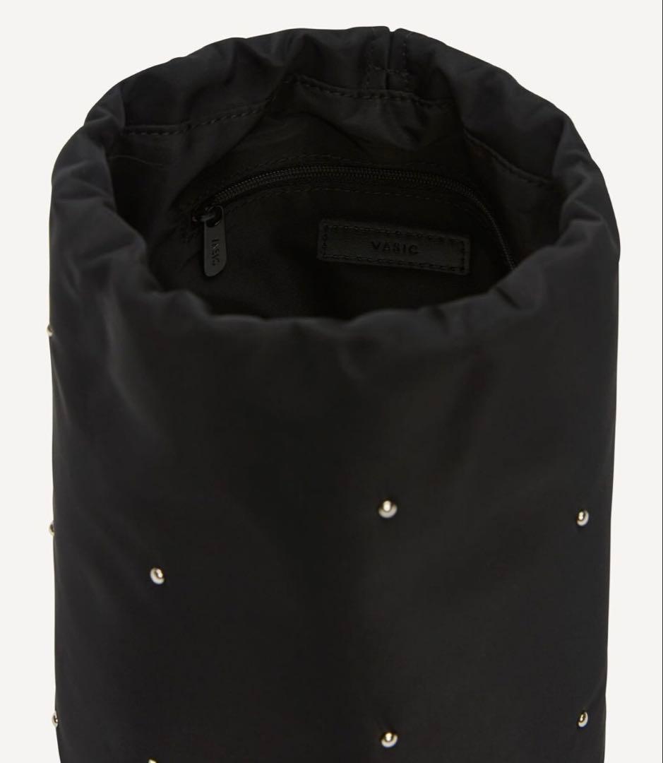 【VASIC】 DAY-TO DRAWSTRING STUDS ブラック