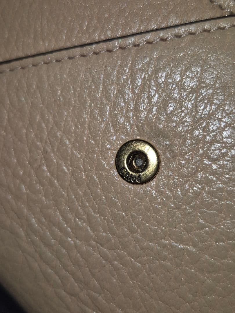 Chloé グレインレザー製Envelopeスモールトリフォールド 三つ折り財布