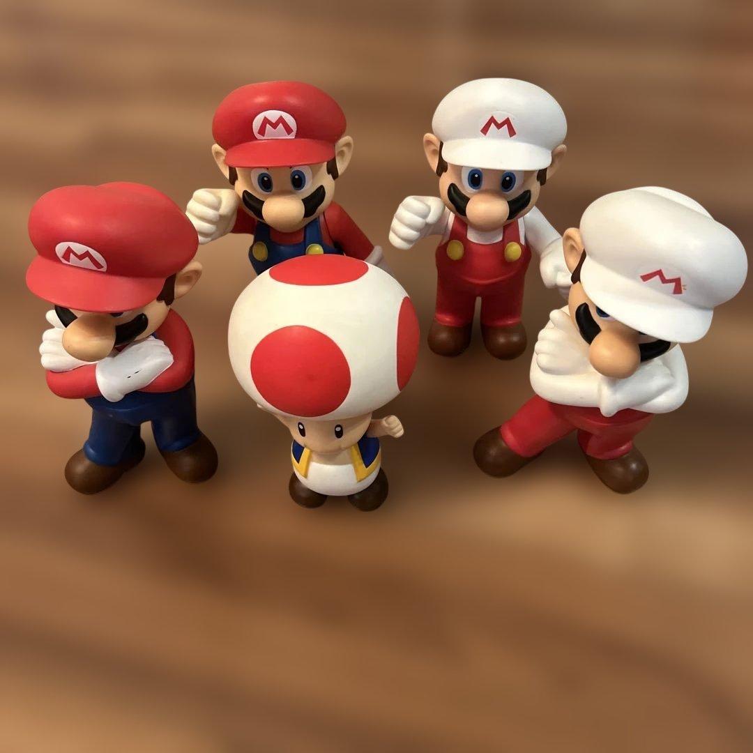 スーパーマリオ　ソフビフィギュア