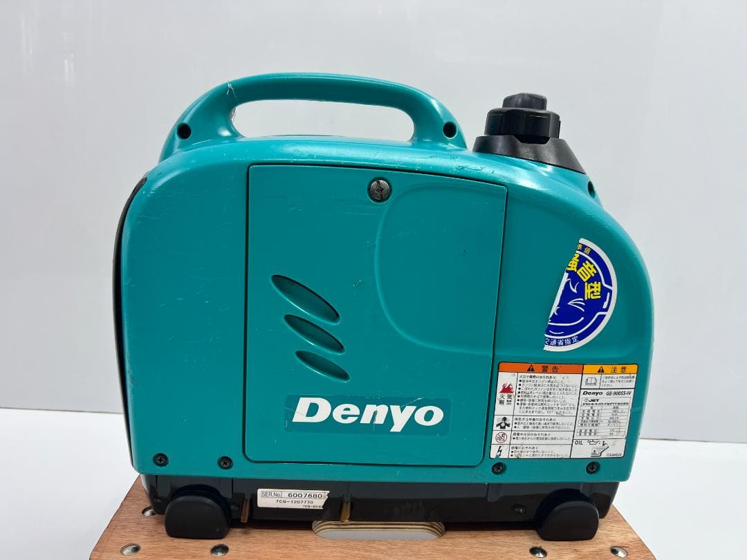 DENYO デンヨー インバーター発電機 GE-900SS-IV★動作良好♪ 4