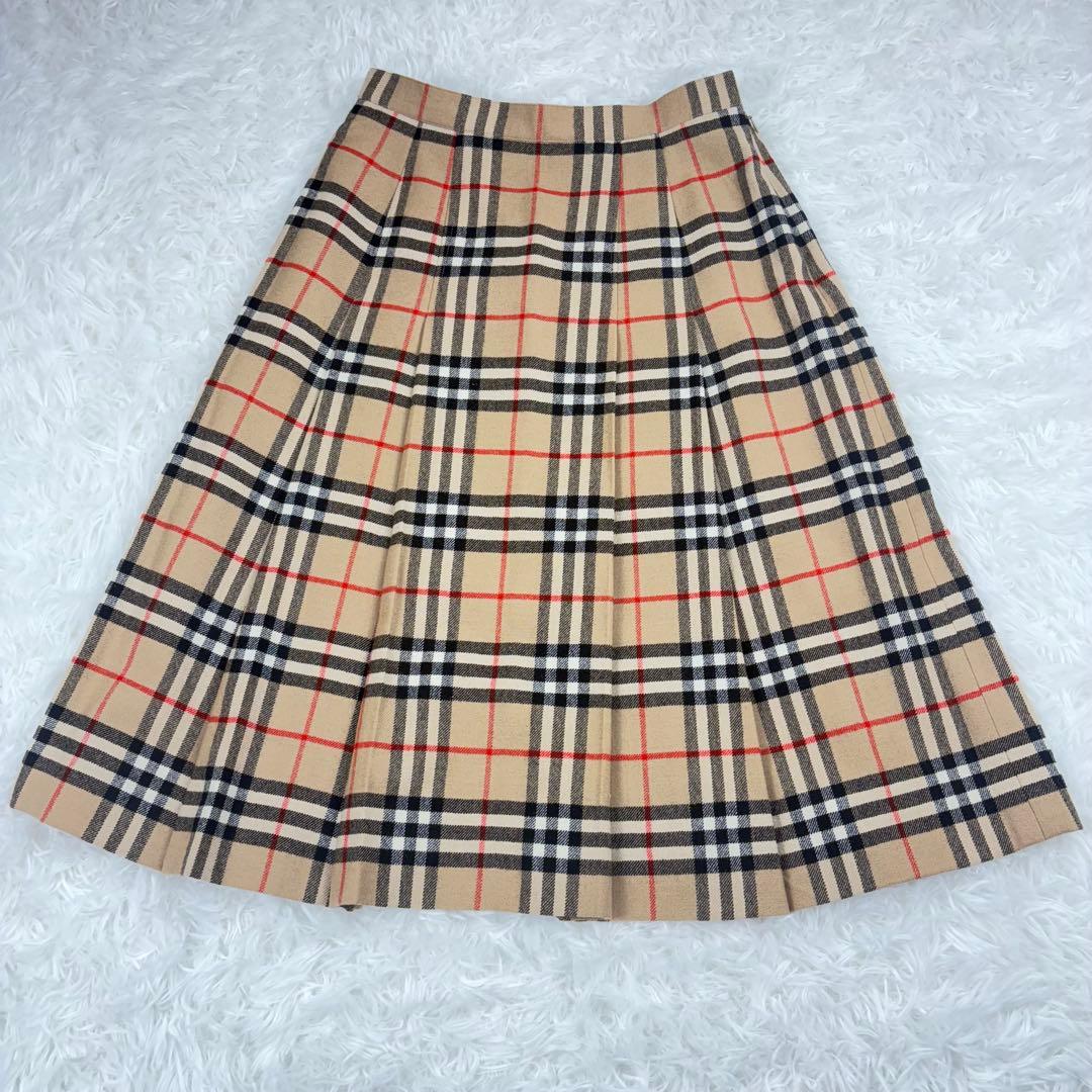 Burberrys バーバリーズ ノバチェック ウール スカート 11AB